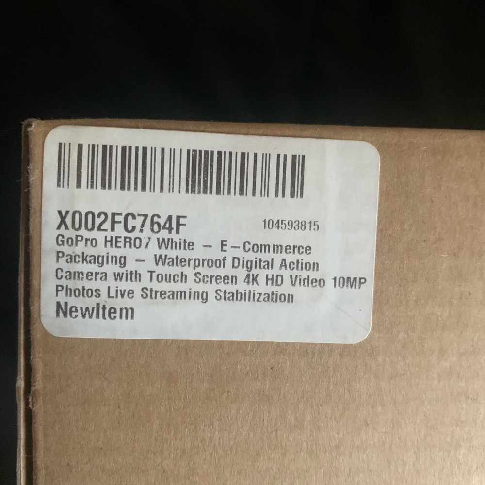 Go pro hero white 7